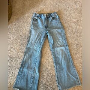 Rollas East Coast Crop Flare Jean